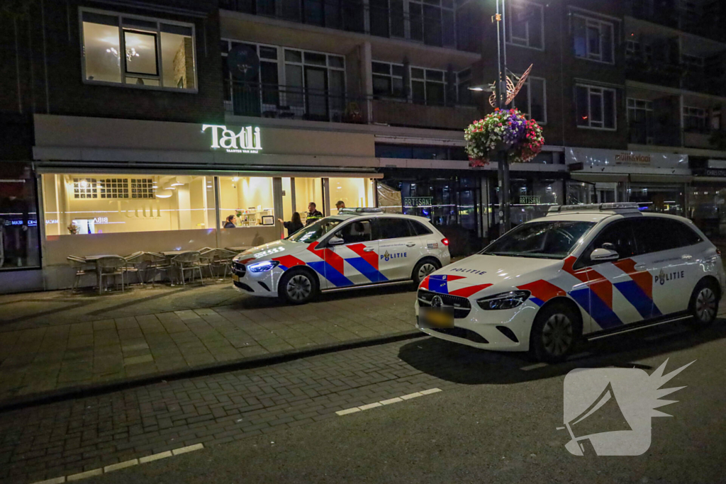 Overval op winkel in de nachtelijke uren