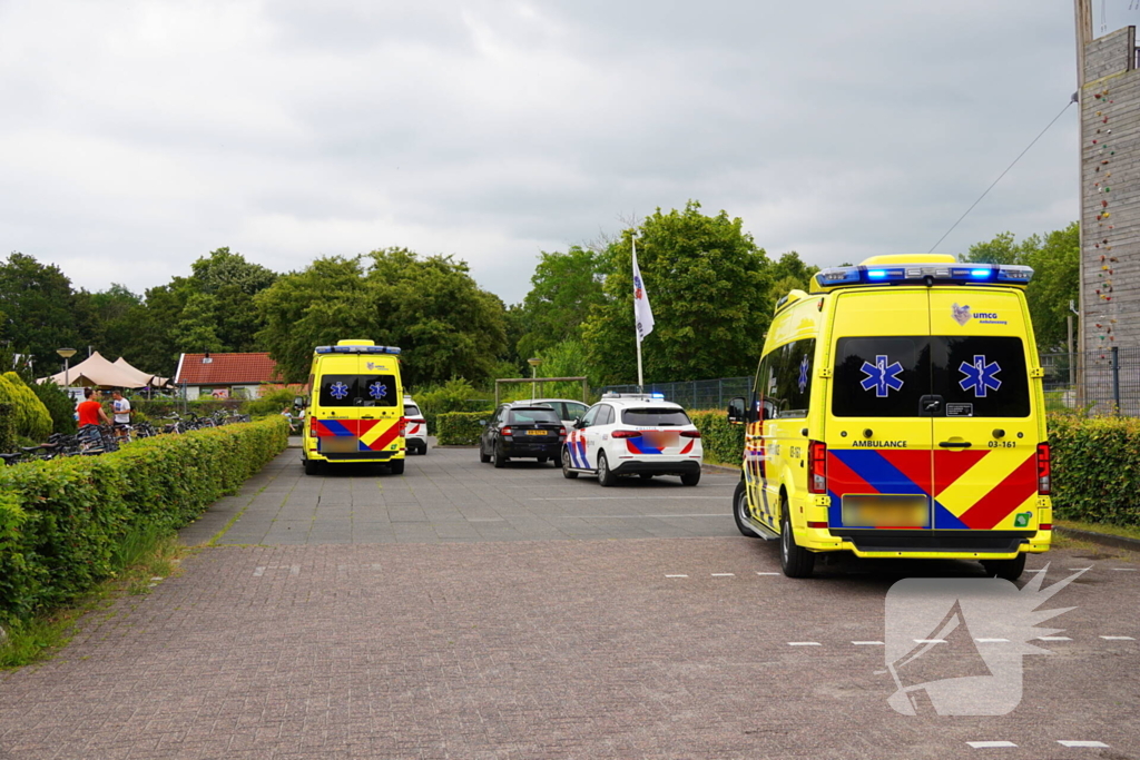 Hulpdiensten ingezet voor noodsituatie in zwembadcomplex