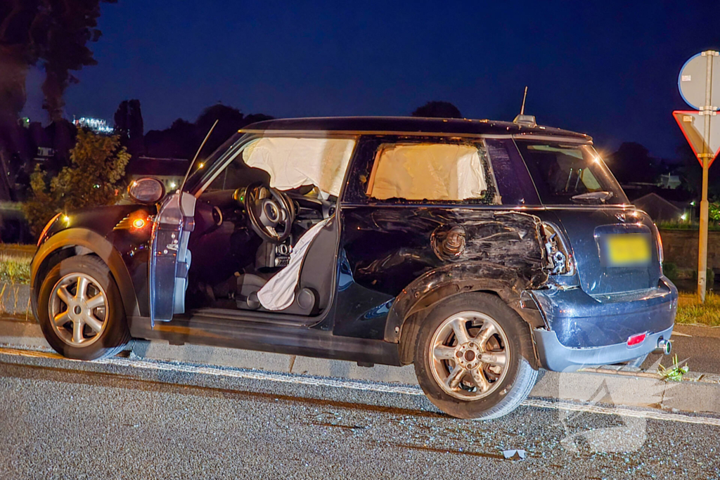 Ernstig ongeval tussen auto en motor