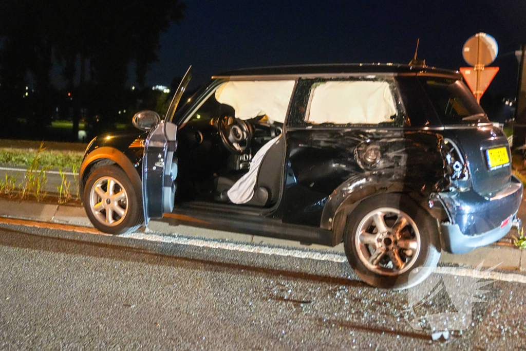 Ernstig ongeval tussen auto en motor