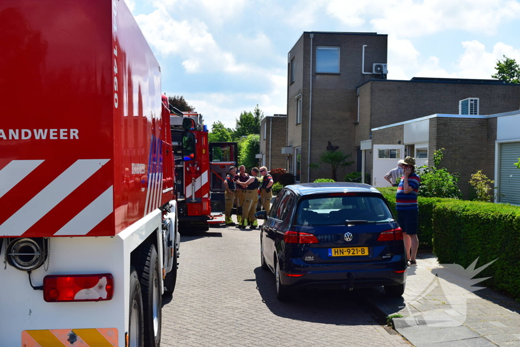 Brandmelding in woning blijkt aangebrand eten in magnetron