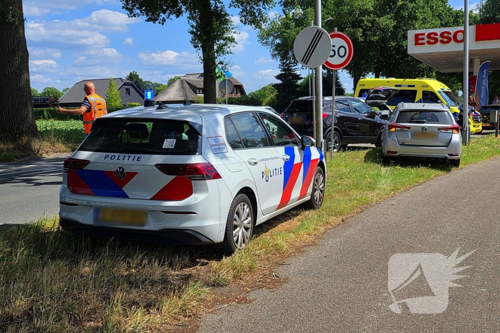 Motorrijder gewond bij aanrijding met automobilist