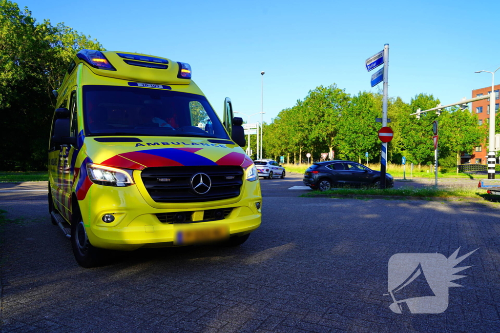 Fietser gewond bij aanrijding met fietser