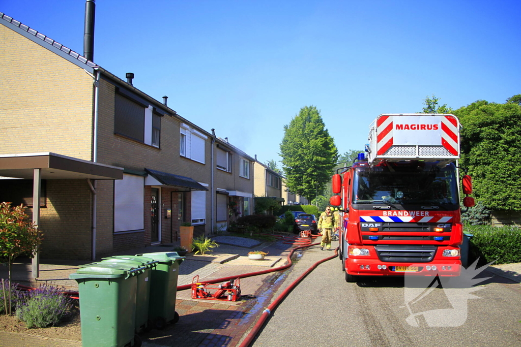 Brand opgeschaald naar zeer grote brand