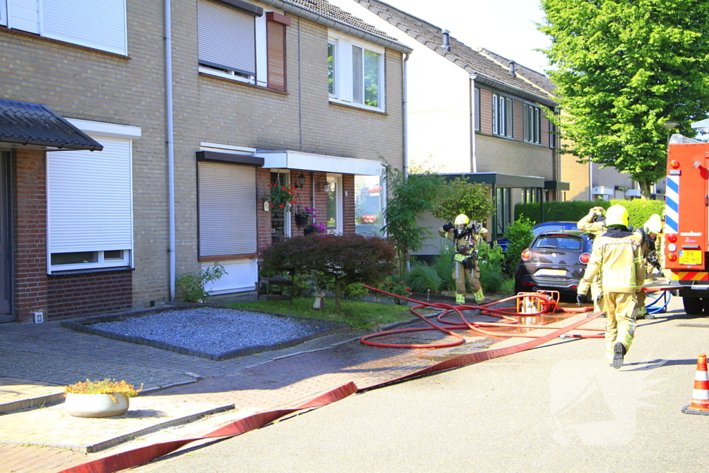 Brand opgeschaald naar zeer grote brand