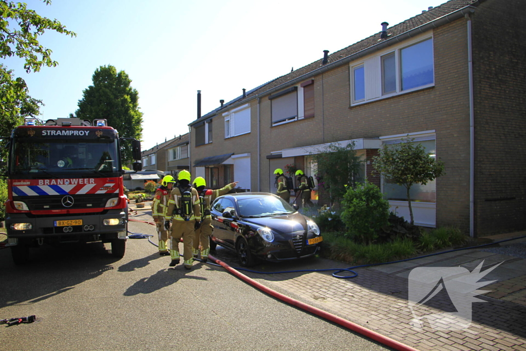 Brand opgeschaald naar zeer grote brand