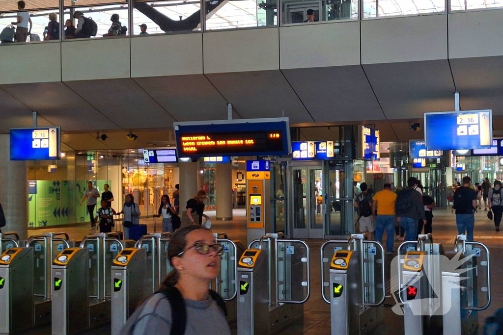 Treinverkeer plat door verstoringen