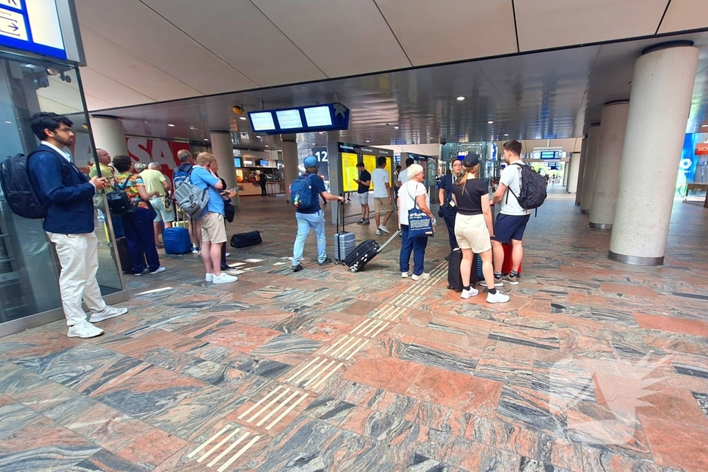 Treinverkeer plat door verstoringen