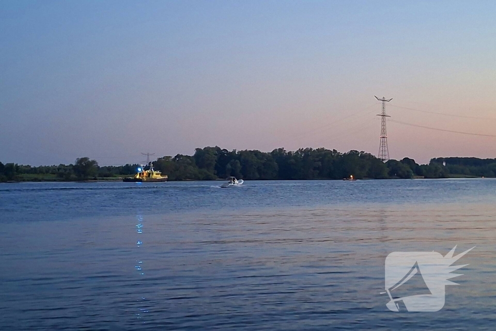 Zoektocht op water na vermissing
