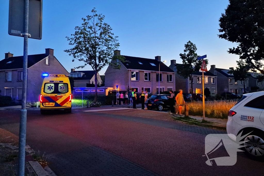 Botsing tussen auto en bakfiets