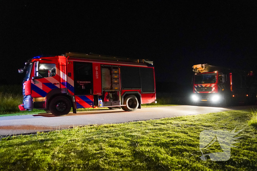 Man gewond bij nachtelijk vaartuigongeval
