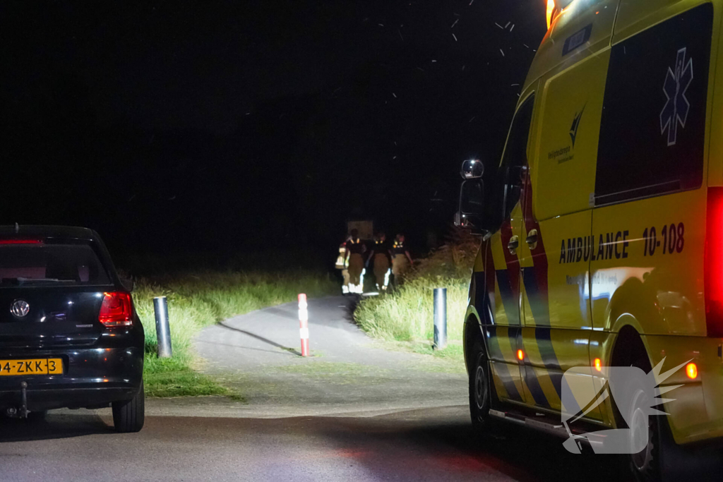 Man gewond bij nachtelijk vaartuigongeval