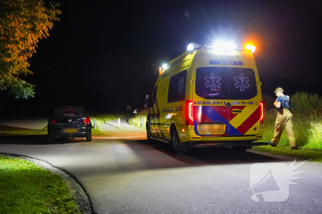 Man gewond bij nachtelijk vaartuigongeval