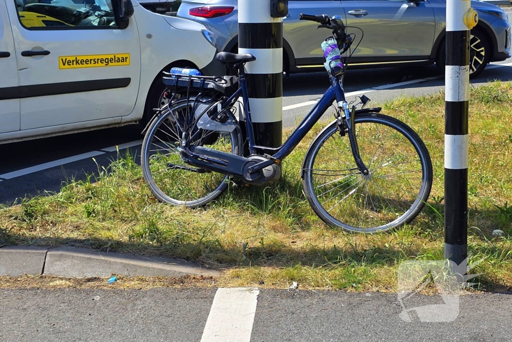 Fietser gewond bij aanrijding met auto