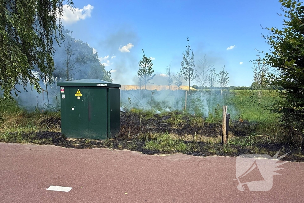 Brand in stroomhuisje verstoort stroomvoorziening