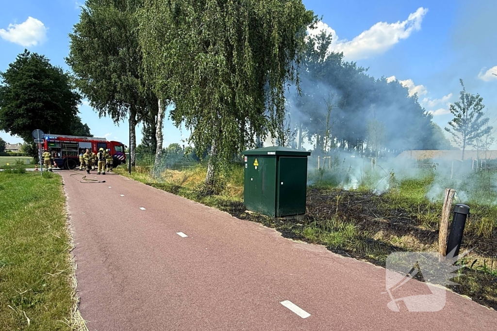 Brand in stroomhuisje verstoort stroomvoorziening