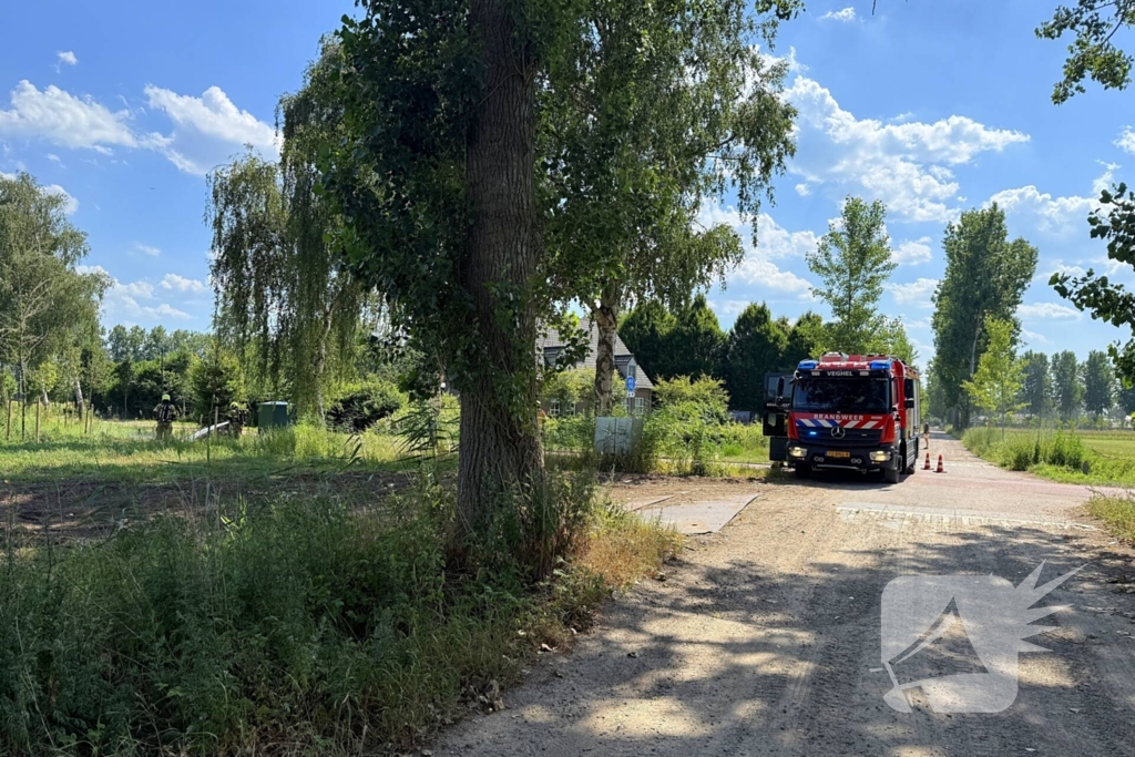 Brand in stroomhuisje verstoort stroomvoorziening