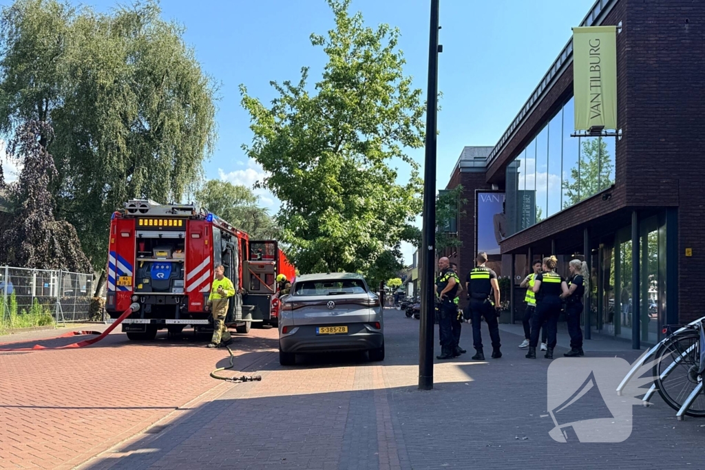 Brandmelding in kledingwinkel leidt tot ontruiming
