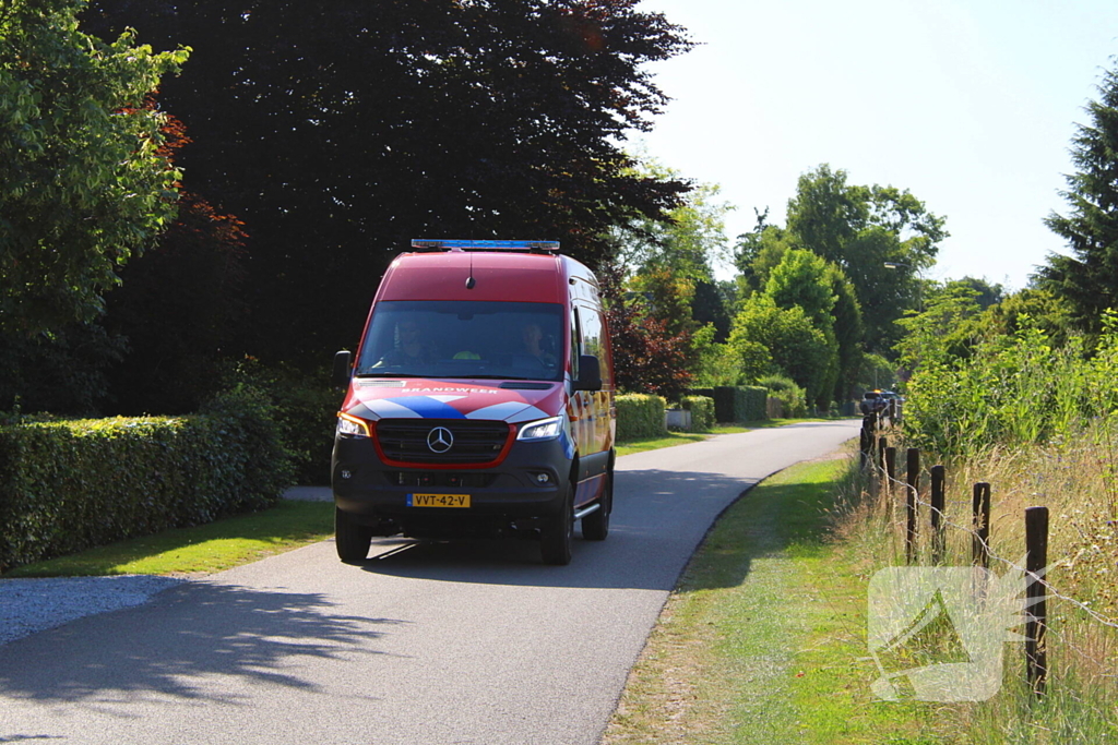 Brandweer pakt heidebrand aan