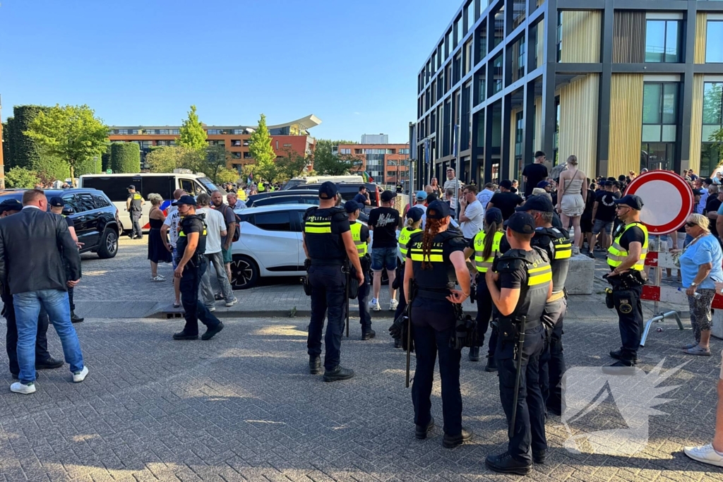 Demonstratie tegen AZC wegens zedendelict