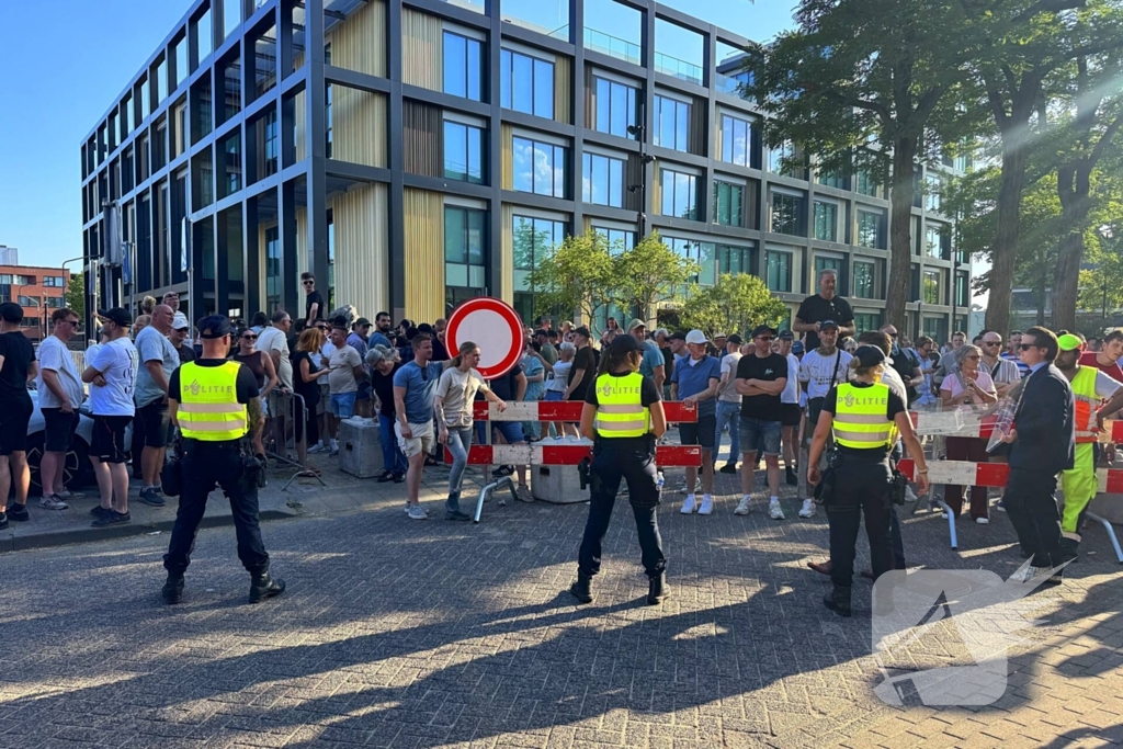 Demonstratie tegen AZC wegens zedendelict