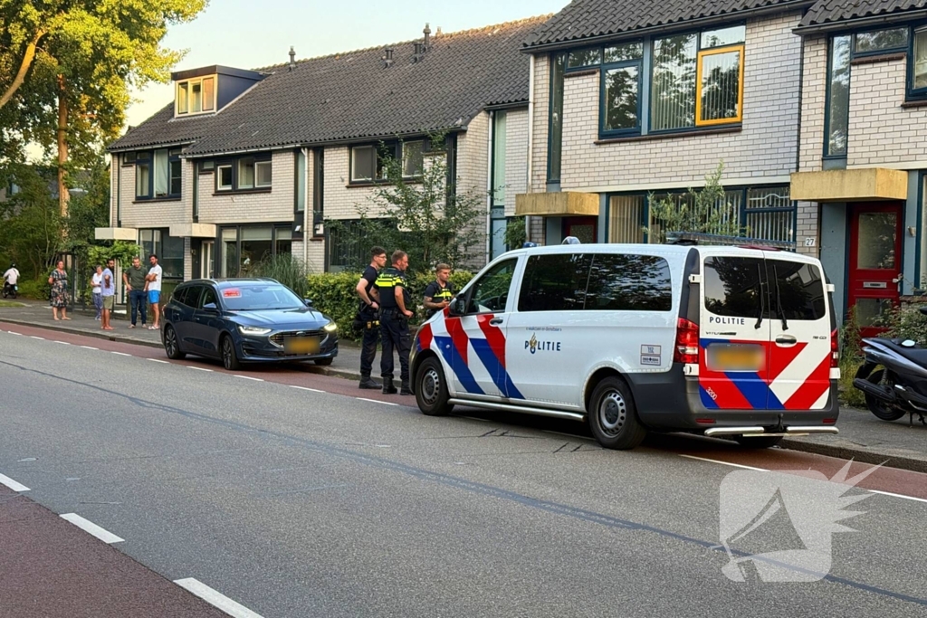 Ongeval na achtervolging op motorscooter