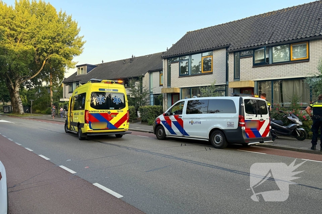 Ongeval na achtervolging op motorscooter
