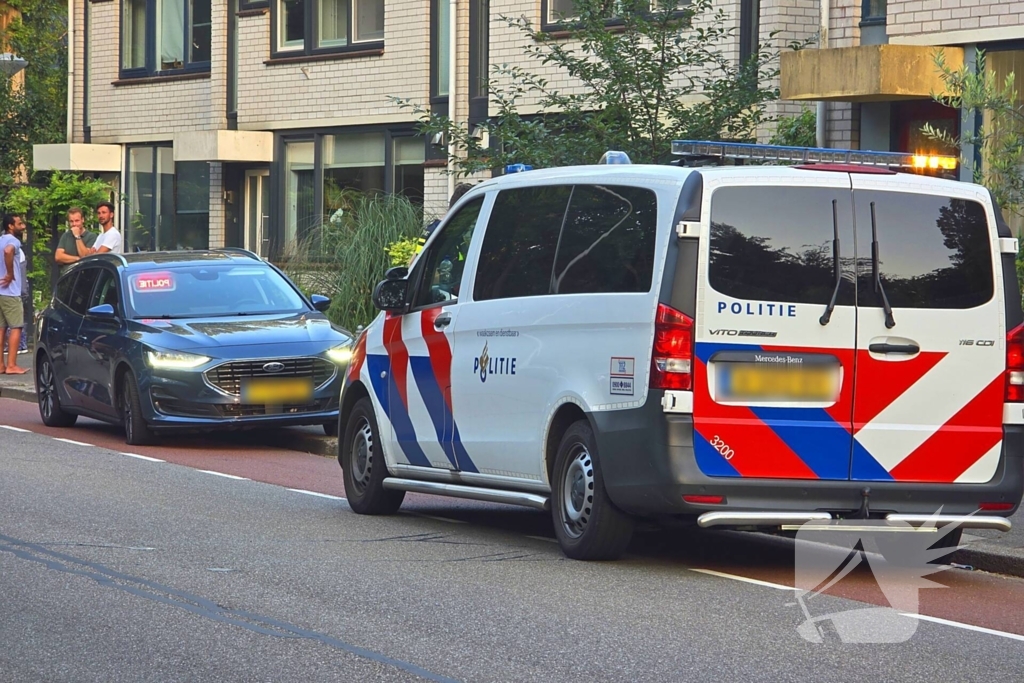 Ongeval na achtervolging op motorscooter