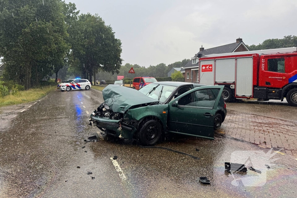 Gewonde en ravage na ongeval, veroorzaker aangehouden