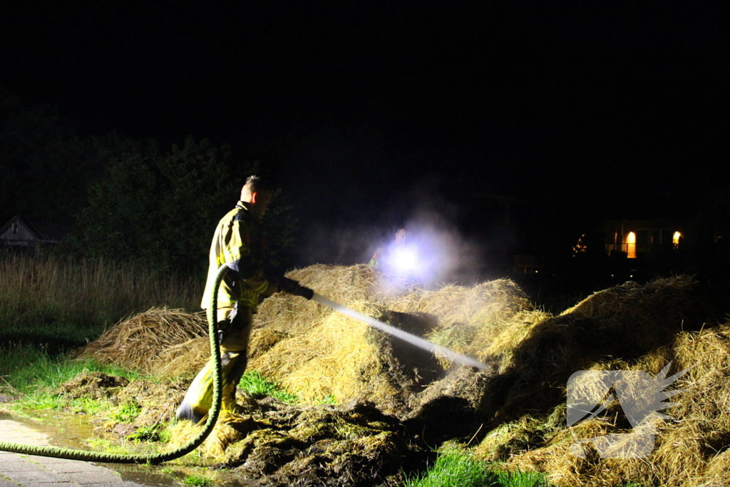 Droogte leidt tot brand