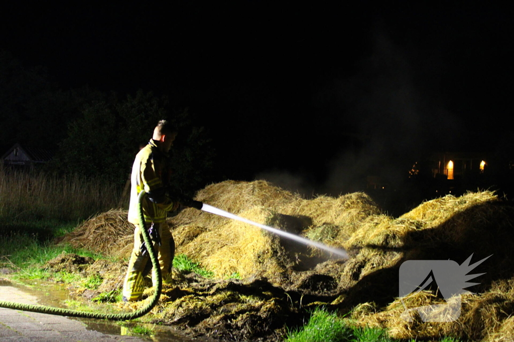Droogte leidt tot brand