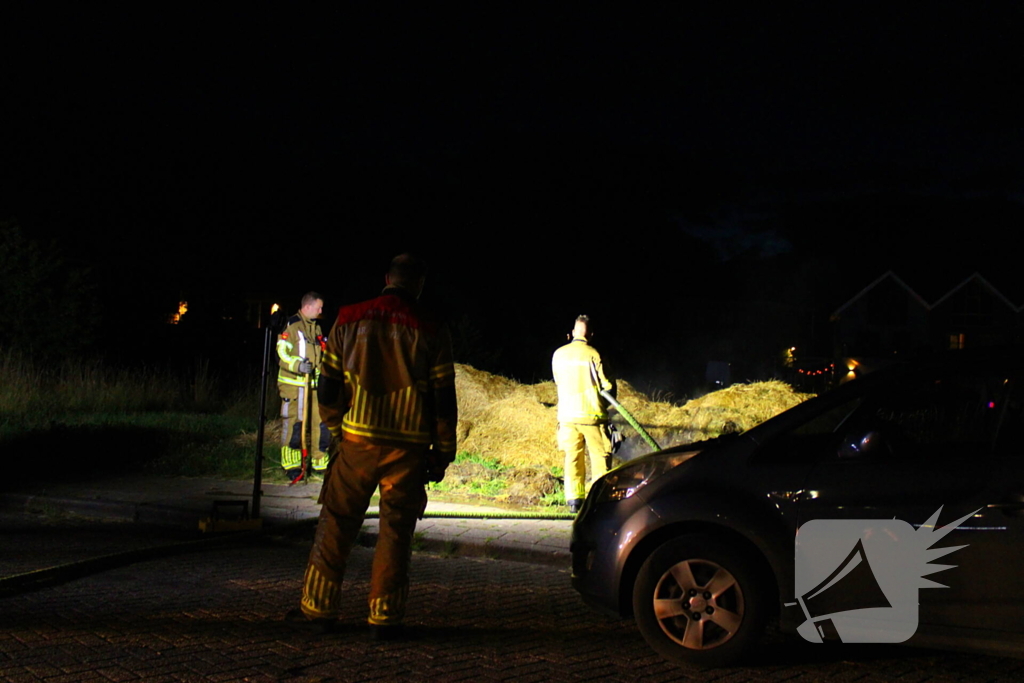 Droogte leidt tot brand