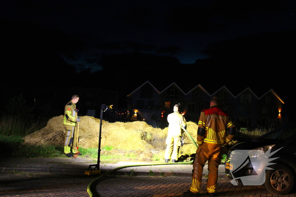 Droogte leidt tot brand