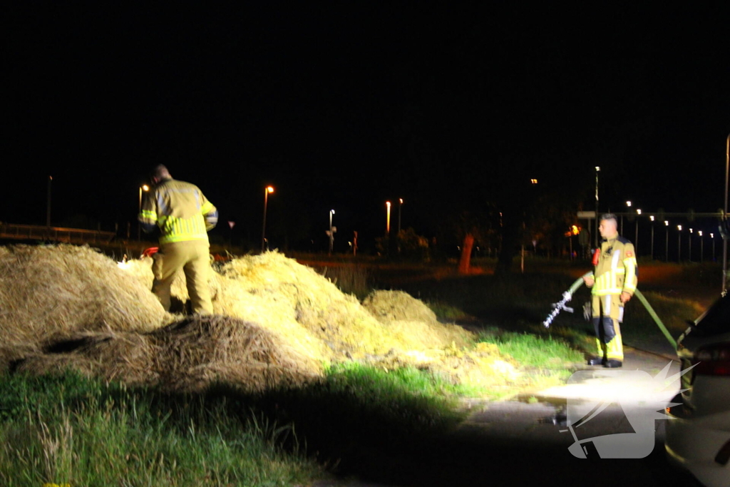 Droogte leidt tot brand
