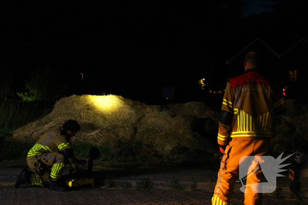 Droogte leidt tot brand