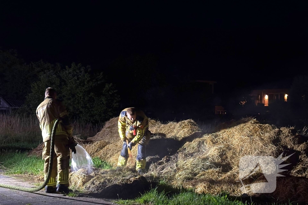 Droogte leidt tot brand