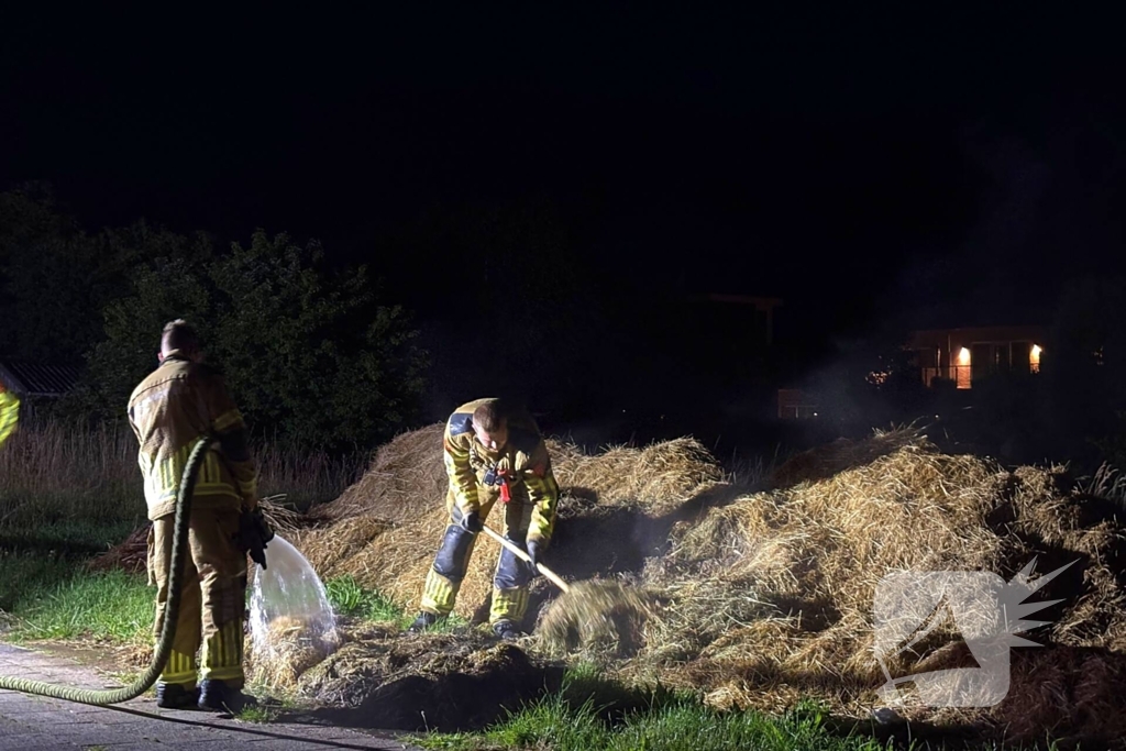 Droogte leidt tot brand