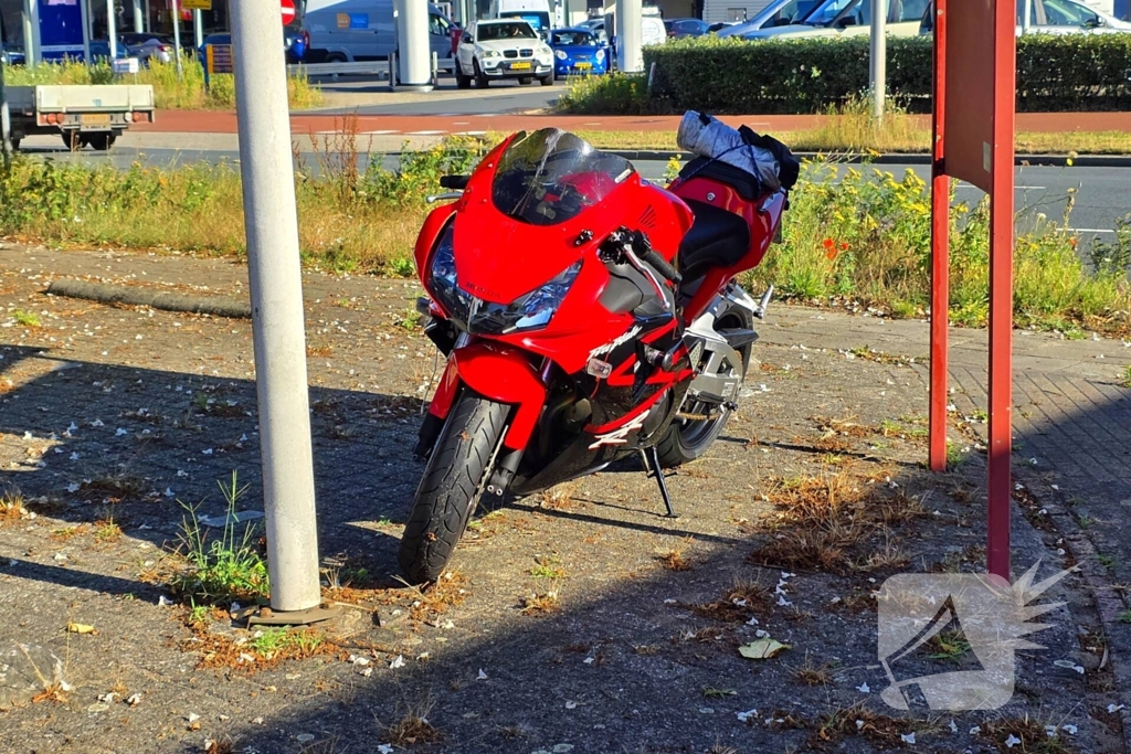 Motorrijder gewond na ongeval