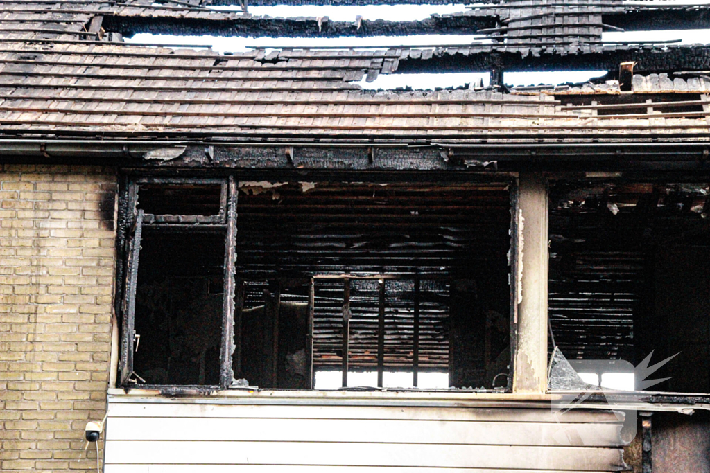 Woningbrand treft tientallen gezinnen