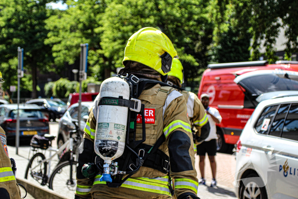 Politie en brandweer ingezet na dreiging