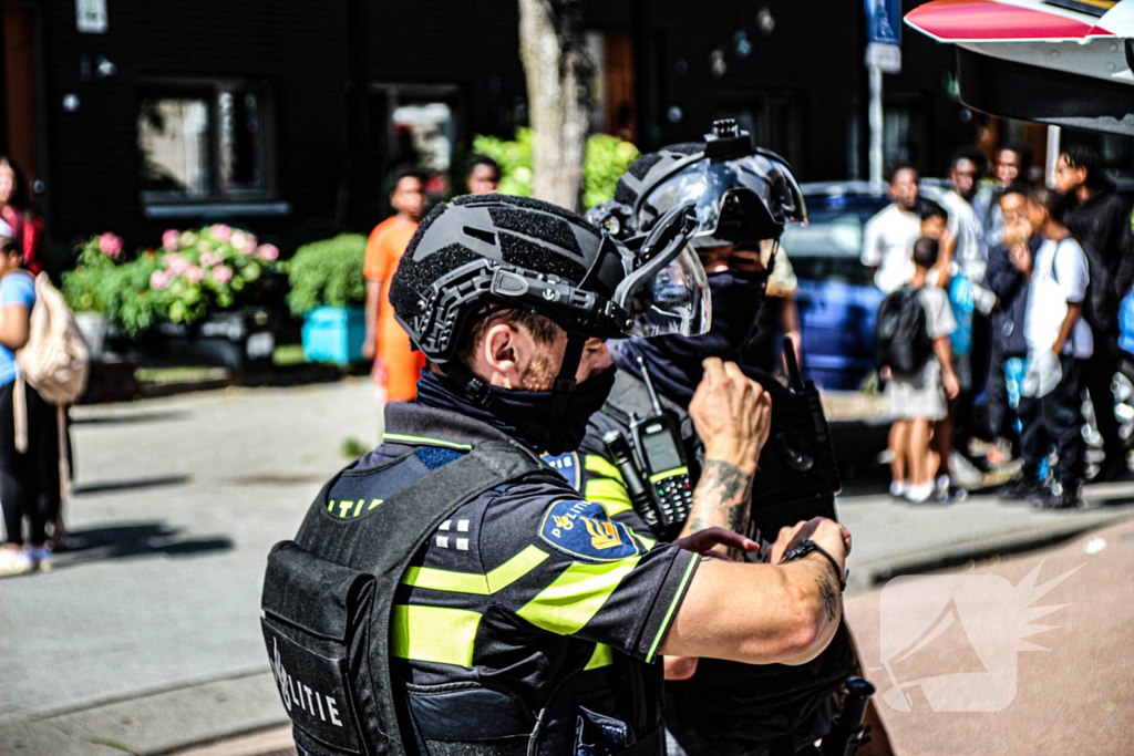 Politie en brandweer ingezet na dreiging