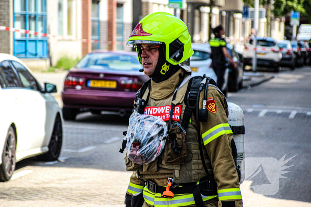Politie en brandweer ingezet na dreiging