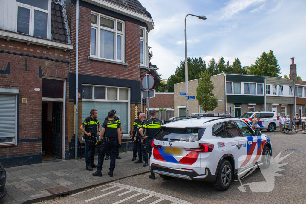 Politieactie na ruzie met wapenmelding