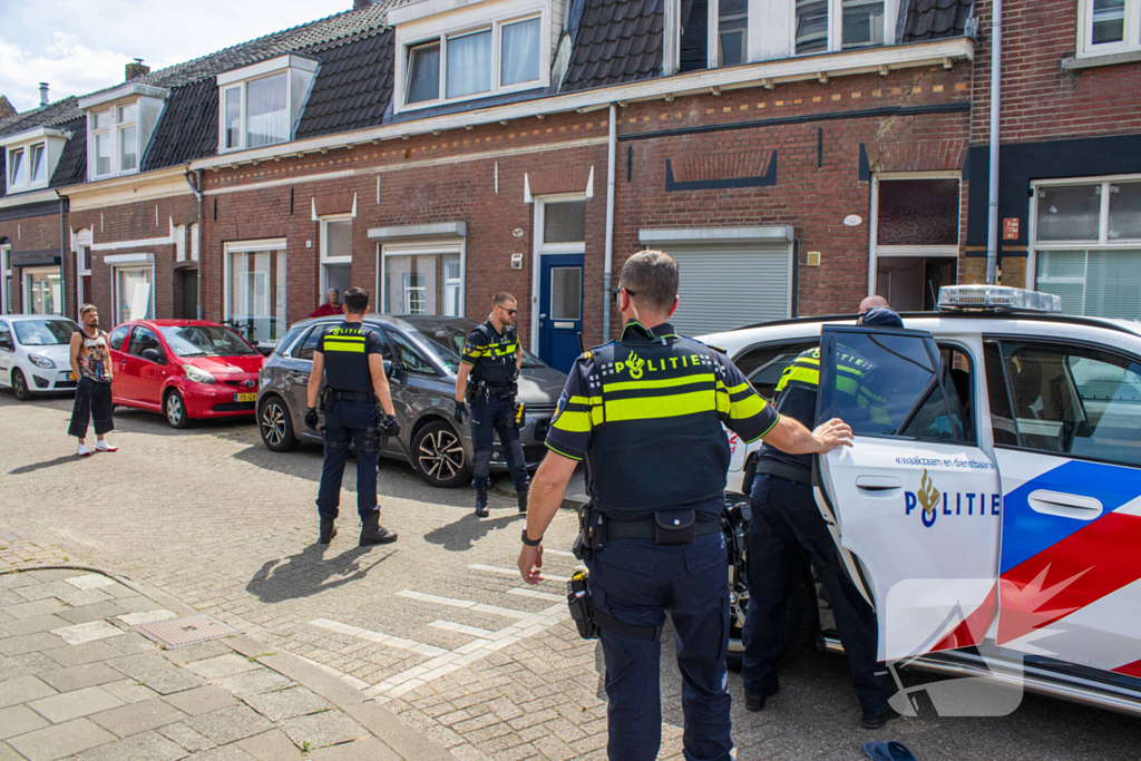 Politieactie na ruzie met wapenmelding