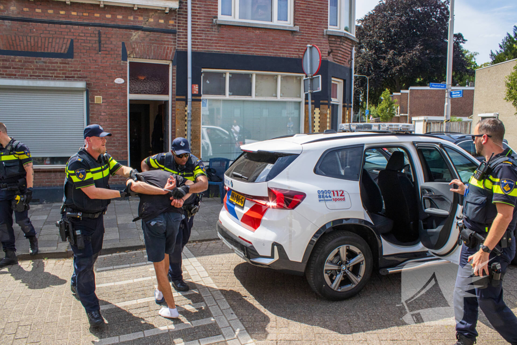 Politieactie na ruzie met wapenmelding