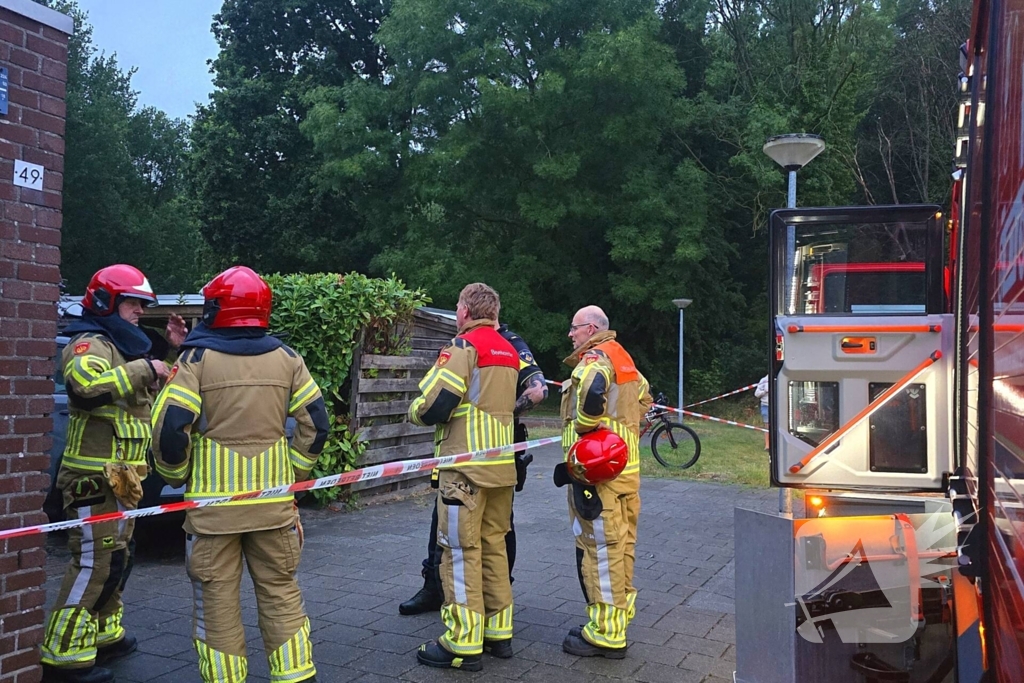 Brandweer en politie onderzoeken woningincident