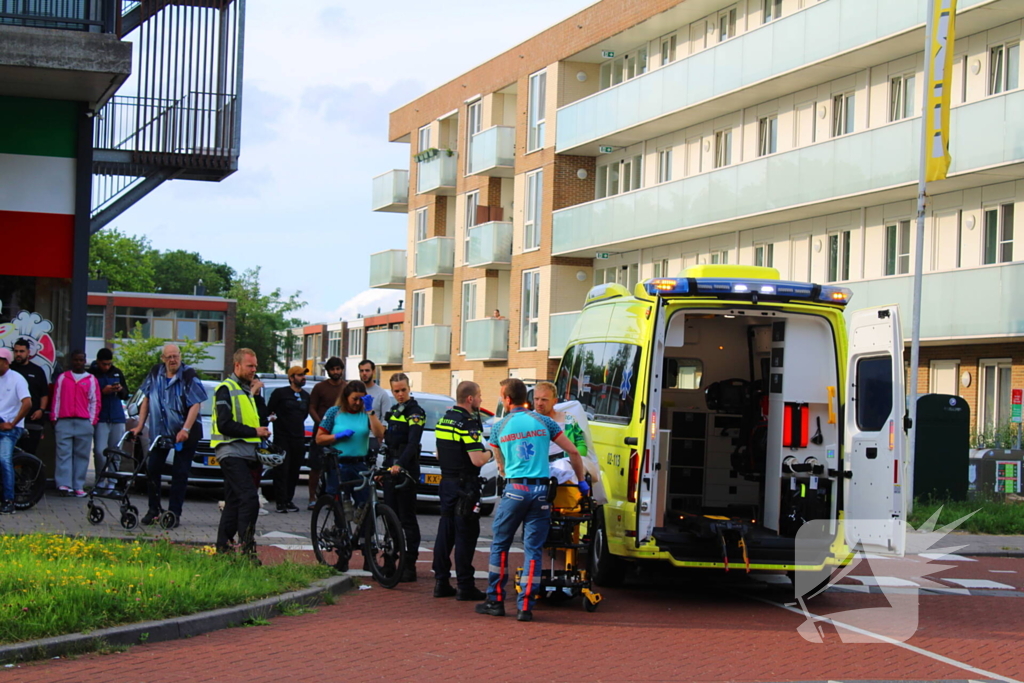 Wielrenner gewond bij ongeval met auto