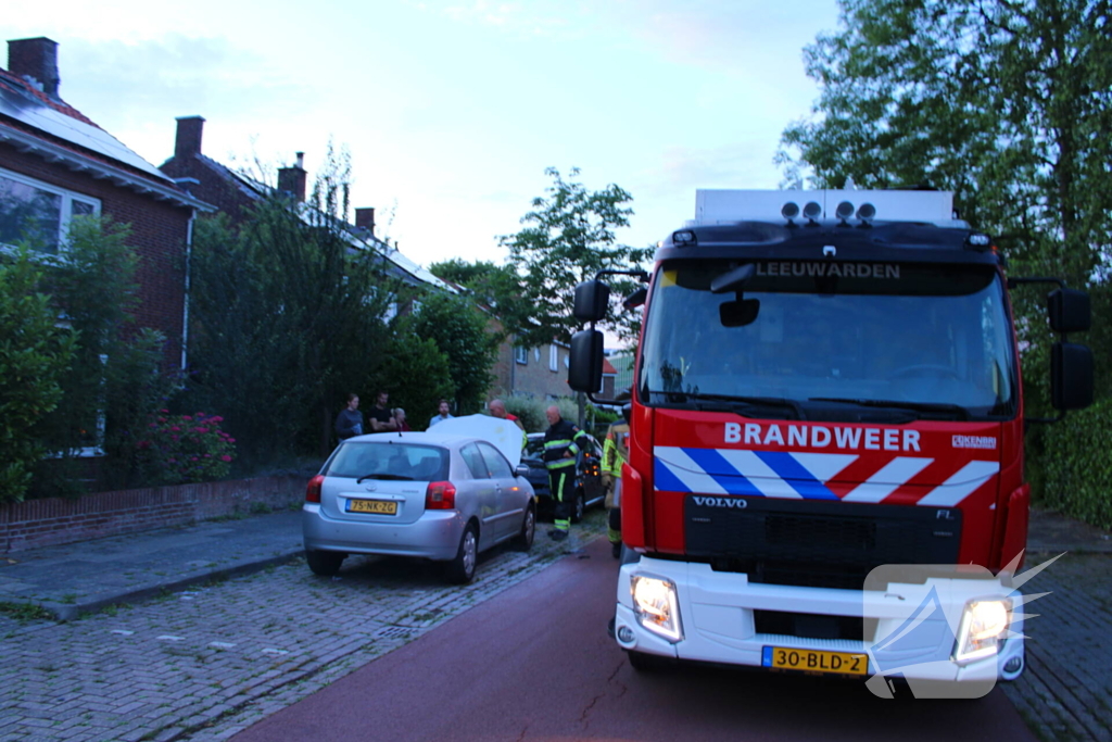 Voertuigbrand snel geblust