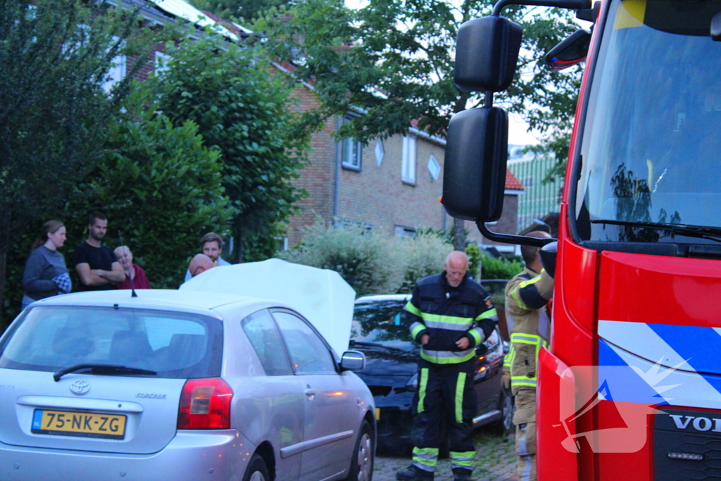 Voertuigbrand snel geblust