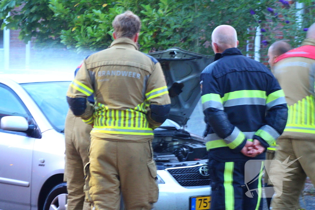 Voertuigbrand snel geblust